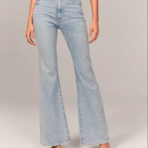 Flare Jeans Pants Women Vintage Denim Ladies