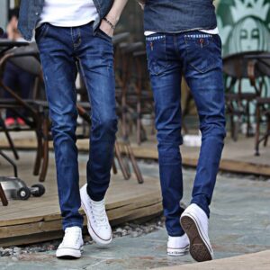 Shinny Denim Fashion Sportswear Men Jeans