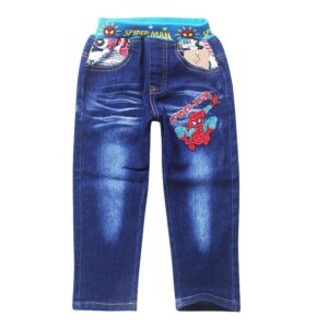 Spiderman Denim Kids Clothing Boys Jeans