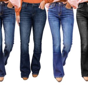 Fashionable High Waisted Women Jean