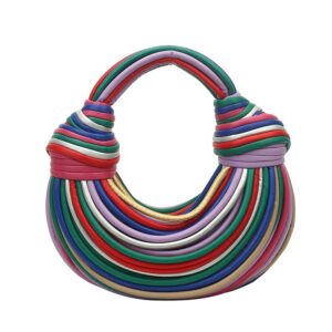 Colourful Rainbow Luxury Designer Women Bag