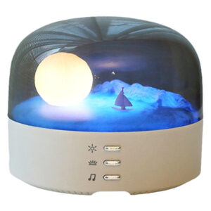 Decorative Table Bluetooth Speaker Moon Lamp