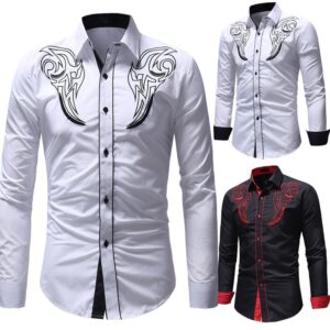 Totem Embroidered Mens Shirt